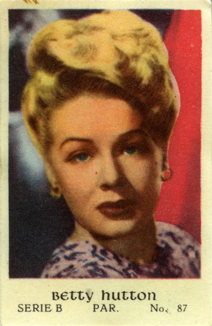 Betty Hutton Biography, Age, Height, Husband, Net Worth, Family