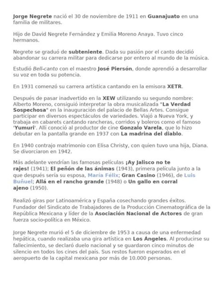 Jorge Negrete biografía, edad, altura, esposo, net worth, familia