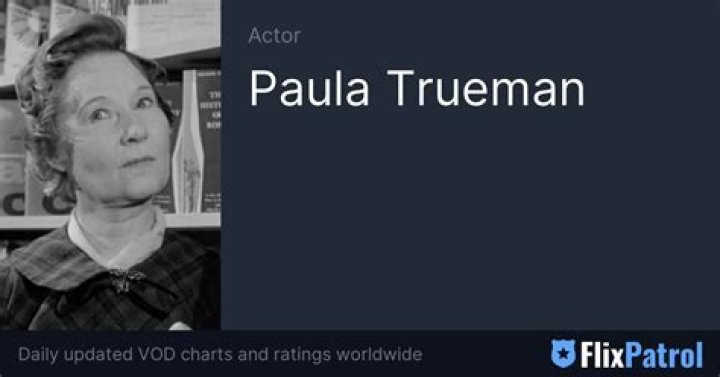 Paula Trueman Biography, Age, Height, Husband, Net Worth, Family
